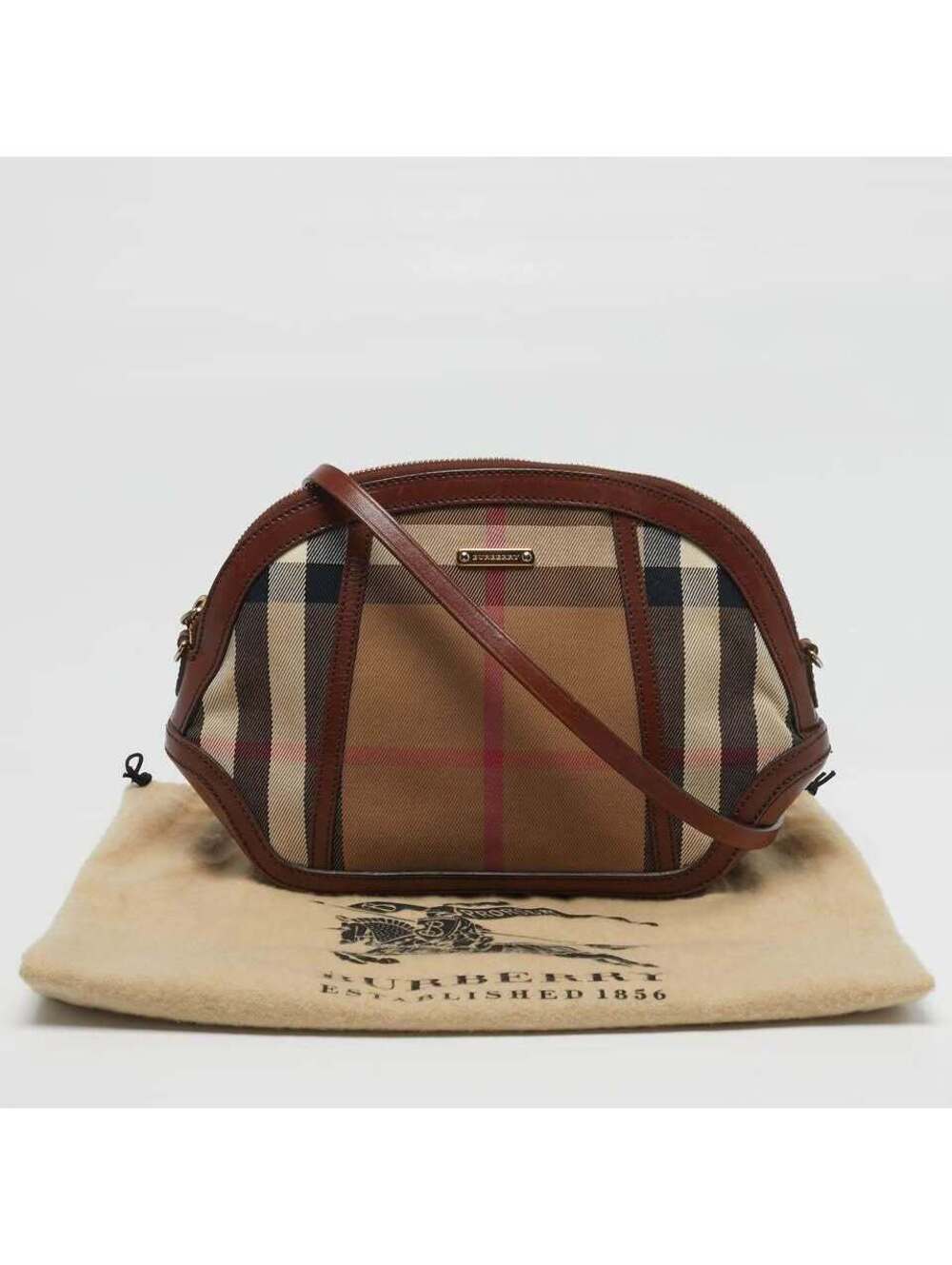 Burberry Orchard Crossbody Bag House Check & Leather